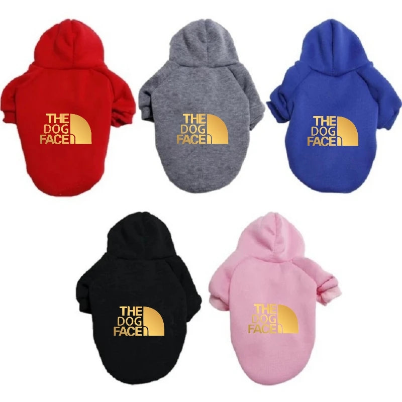 Vestiti fashion large dog outfits cool clothes autumn winter puppy letter printed  hoodies accesorios puppy jumper designer