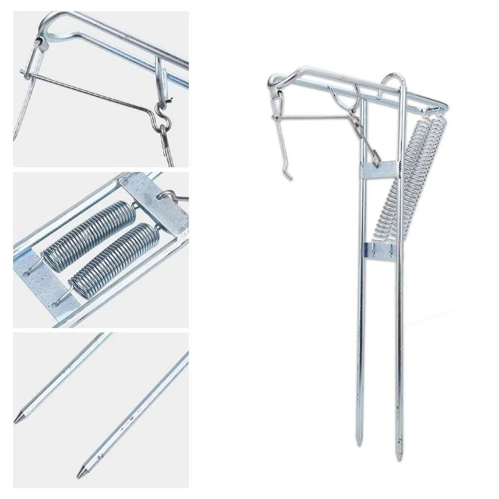 Supporti Fishing Rod Holder Rod Holders for Garage Fishing Rod Storage Rack Bracket Holder Automatic tip-up Hook Setter Fishing Rack