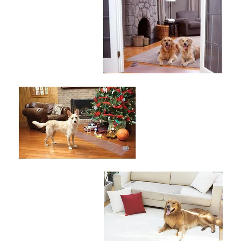 Tappetini Pet Training Mat Electrostatic Isolation Blanket Cat Dog Repellent Mat  Prevent Pets Damage Protected Areas Pet Barrier Mat