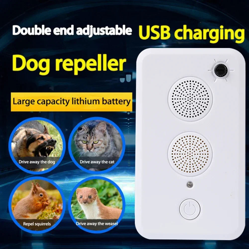 Pet Puppy Anti Bark Ultrasonic Suppressor Outdoor Anti Noise Dog Repeller Tools Dog Training Device Pet Products
