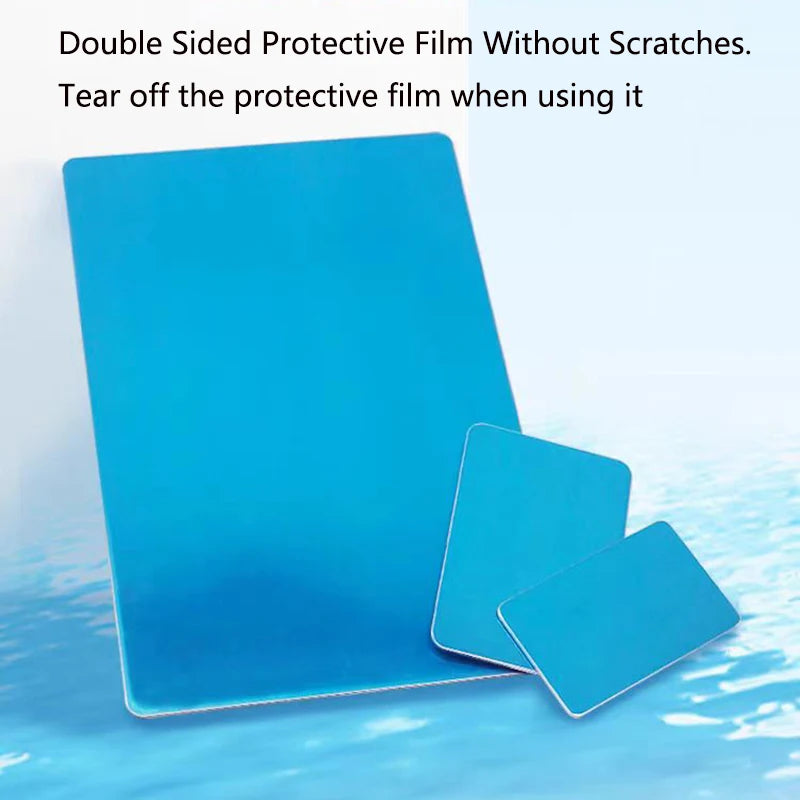 Summer Pet Rabbit Cooling mat Aluminum Alloy pad Rabbits Hamster Cooling Ice Cushion Bed Summer Cooling Supplies for Small Pets