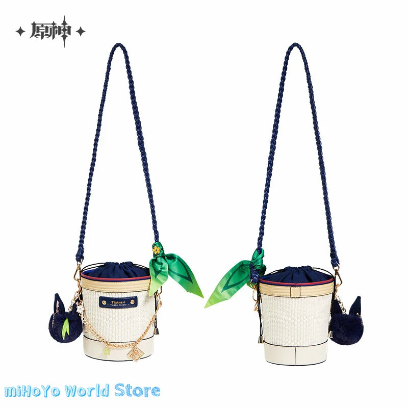 01-Borsa Tighnari Ufficiale Genshin Impact – Flower Basket Cosplay