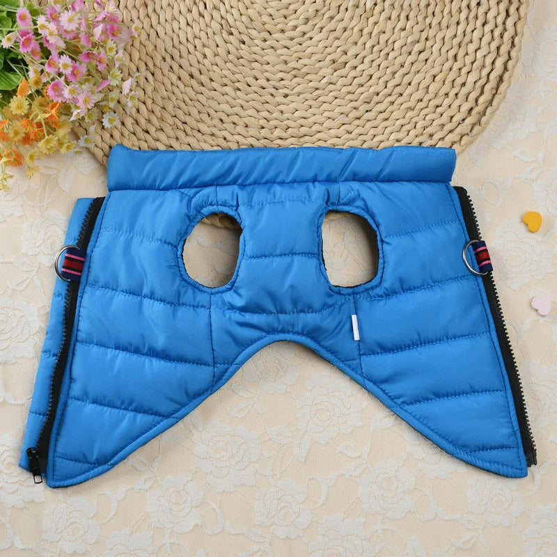Waterproof Pet Clothes Winter Warm Jackets Coats Zipper Design French Bulldog For Small Medium Dogs Puppy Chihuahua