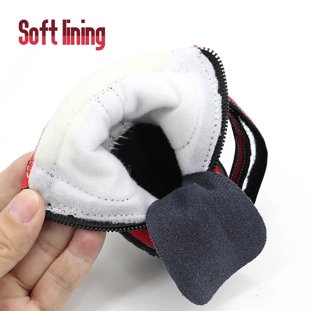 001-aStivali Invernali Impermeabili per Cani, Antiscivolo e Riflettenti per Husky.