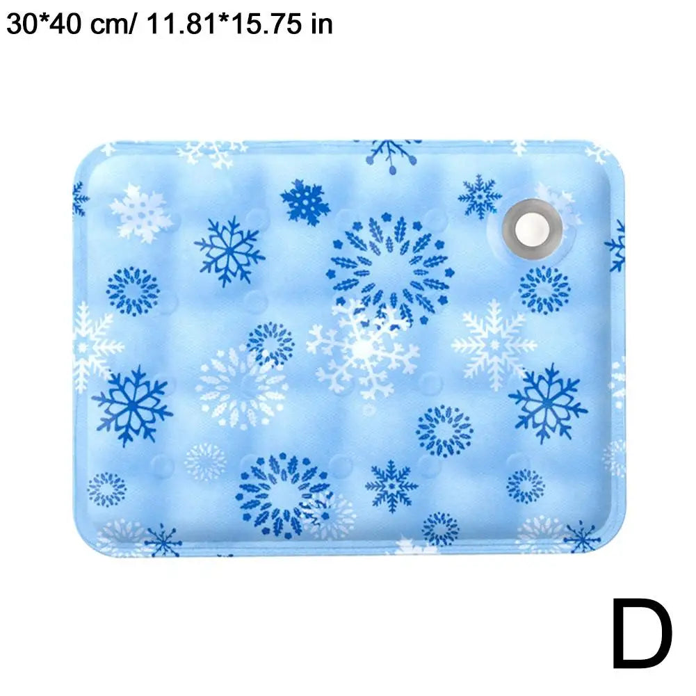 Summer Pet Cooling Mat Breathable Ice Blanket for Dogs Cats Pets Sleep Cold Bed Washable Ice Silk Pads Cushion Pet Accessories