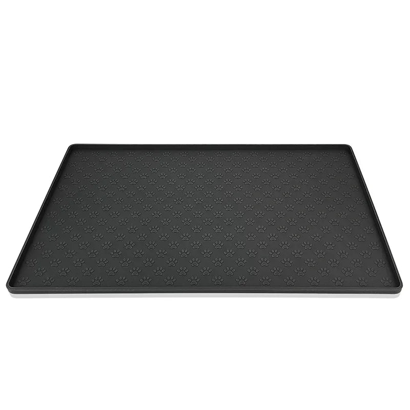 Tappetini Pet Cat Feed Mat Dog Food Place Mat Silicone Waterproof Pet Cat and Dog Drinking Water Feeding Place Mat Bowl Mat Feeder Mat