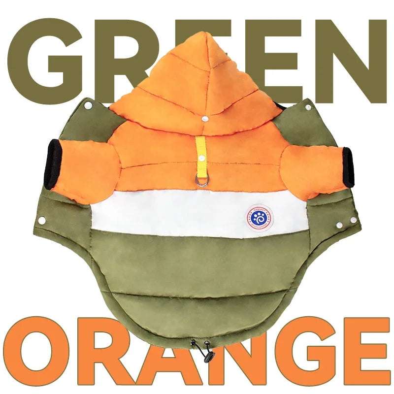 Vestiti Dog Winter Pet Cotton Jacket Outfit Warm pet Clothes Puppy Coat For Small Medium Dogs Cats Chihuahua Bulldog Maltese Clothing