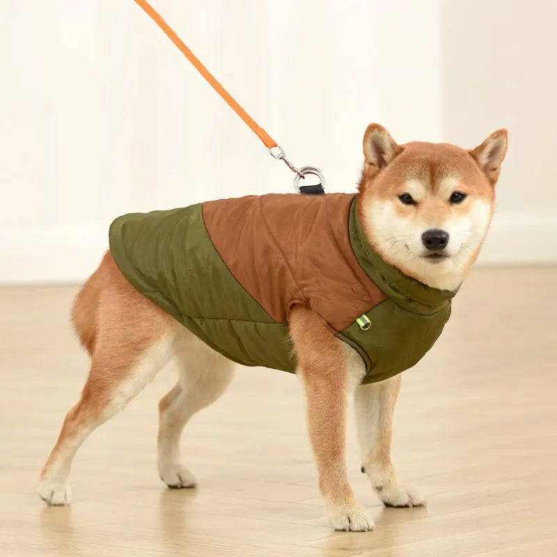 Vestiti Waterproof Dog Clothes Small Large Dog Warm Jacket Pet Reflective Clothing Akita French Bulldog Medium Dog Clothing