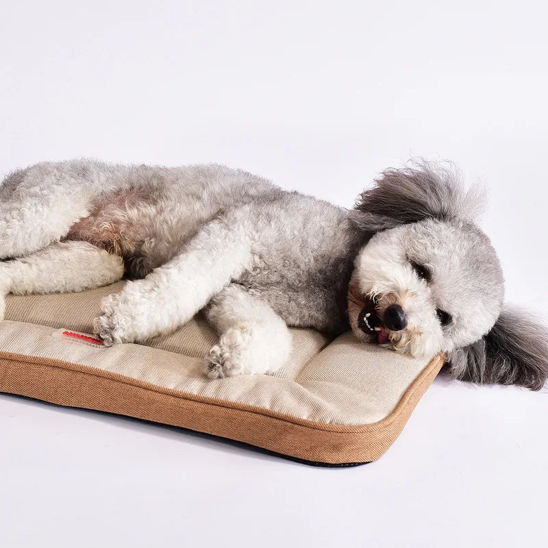 Tappetini Four Seasons Pet Supplies Dog Cotton Mat Dog Bed Mat Mat Large Size Mat Comfortable Dog Nest Dog Mat Cat Nest Foldable