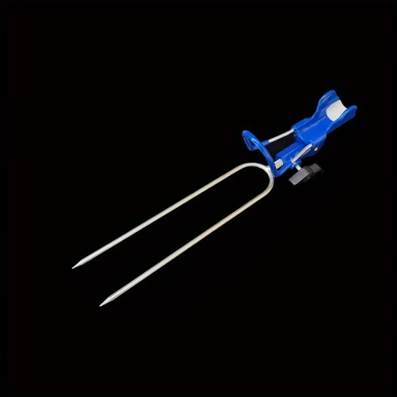 Supporti 1pc Stainless Steel Rod Holder Fishing Rod Holder Rod Stand Rod Rest Holder Adjustable Fishing Rod Holder for Fishing