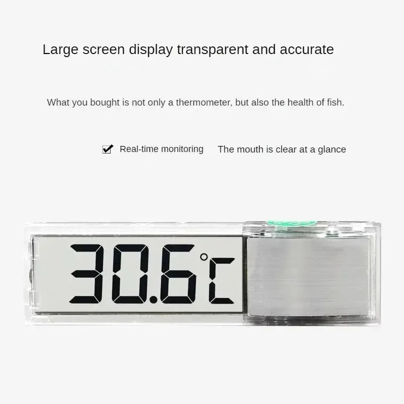1PCs Electronic LCD Digital Fish Tank Temperature Aquarium Thermometer  Measurement Fish Tank Temp Meter Aquarium Accessories