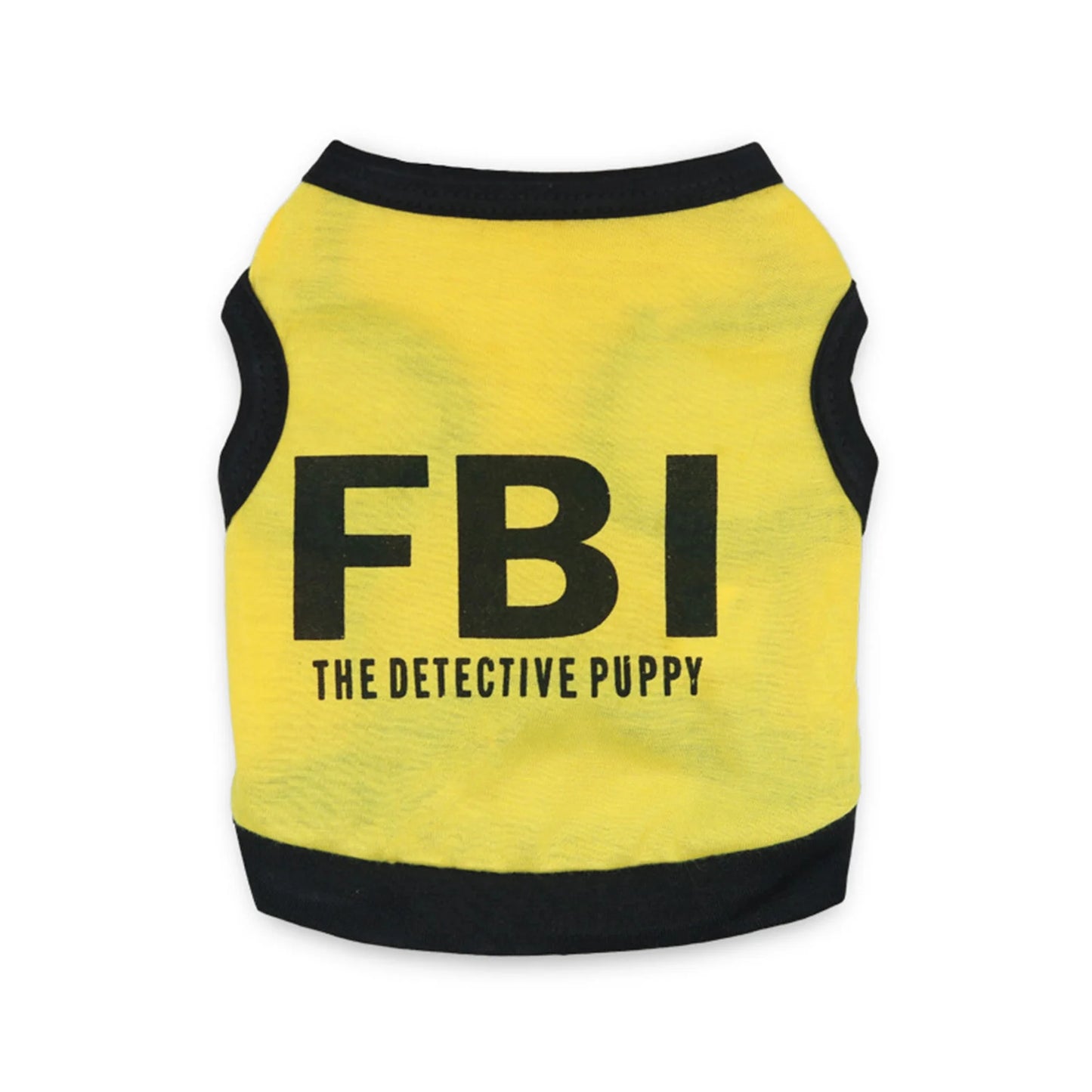 Vestiti Police Suit Cosplay Dog Clothes Black Elastic Vest Puppy T-Shirt Coat Accessories Apparel Costumes  Pet Clothes for Dogs Cats