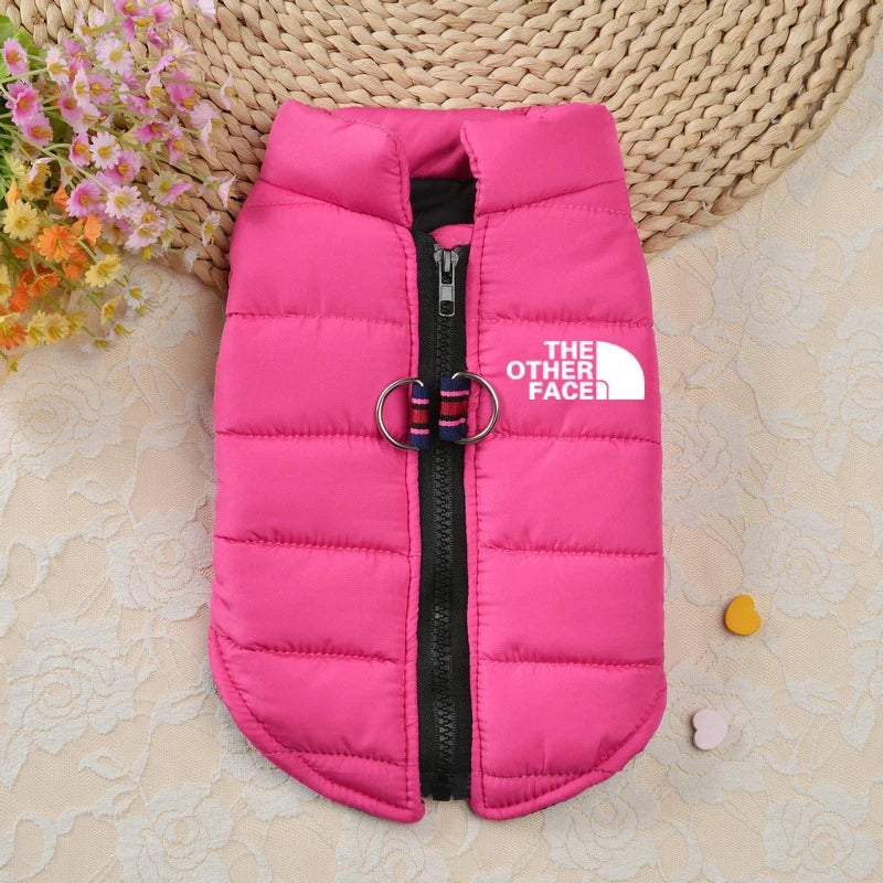 Waterproof Pet Clothes Winter Warm Jackets Coats Zipper Design French Bulldog For Small Medium Dogs Puppy Chihuahua