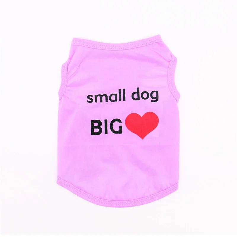 Vestiti Pet Dog Clothes Summer Puppy Pet Clothing For Dog Vest Shirt Winter Warm Dogs Pets Clothing Chihuahua Yorkshire Clothes For Dogs