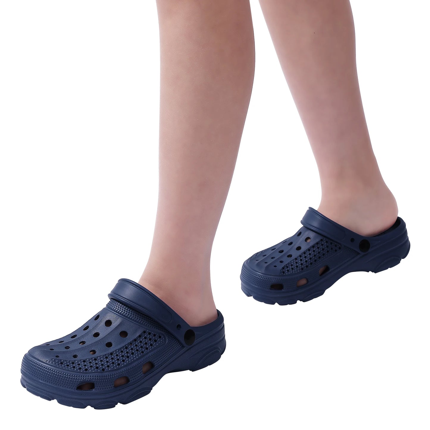 Shevalues Fashion Men Clogs Slippers Casual Hole Beach Sandals Outdoor Men Garden Shoes Summer Soft Sandals Home Bathroom Slides