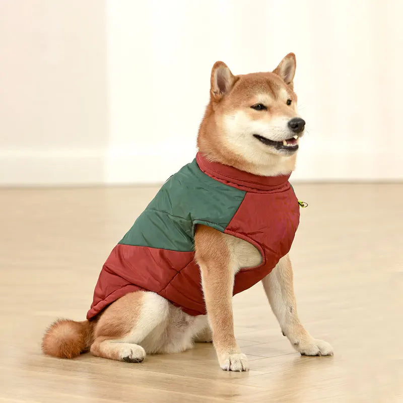 Vestiti Waterproof Dog Clothes Small Large Dog Warm Jacket Pet Reflective Clothing Akita French Bulldog Medium Dog Clothing