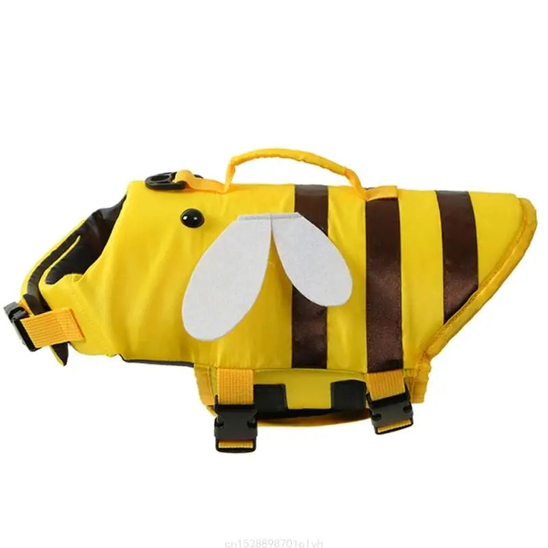 03-Life jacket per cani – Nuota sicuro in stile ape o trifoglio! 🐝🍀