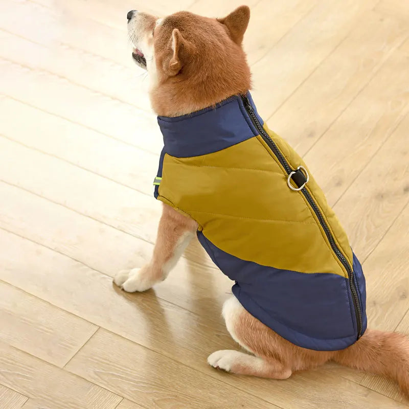 Vestiti Waterproof Dog Clothes Small Large Dog Warm Jacket Pet Reflective Clothing Akita French Bulldog Medium Dog Clothing