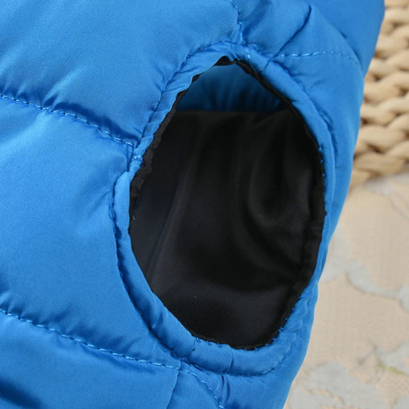 Waterproof Pet Clothes Winter Warm Jackets Coats Zipper Design French Bulldog For Small Medium Dogs Puppy Chihuahua