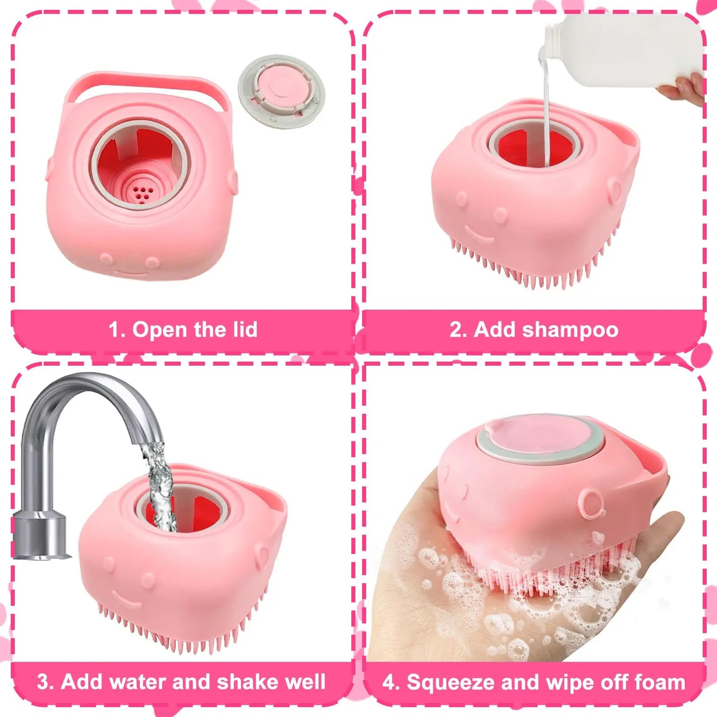 10 pieces cat and dog brush beauty suit pet self-cleaning suit with pet nail clippers and file pet eye brush flea comb