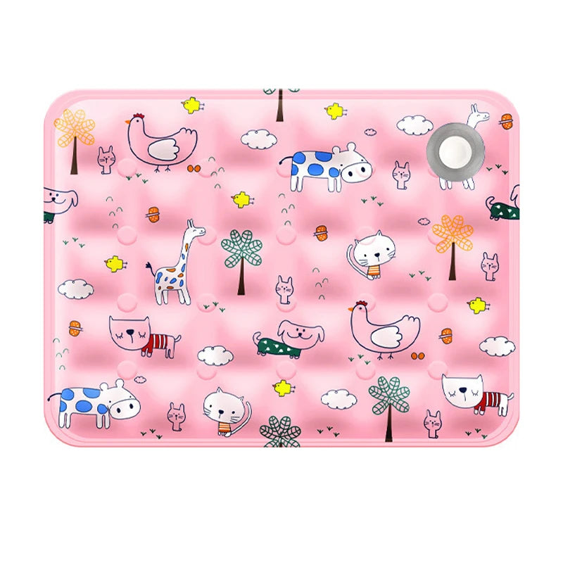 Summer Pet Cooling Mat Breathable Ice Blanket for Dogs Cats Pets Sleep Cold Bed Washable Ice Silk Pads Cushion Pet Accessories