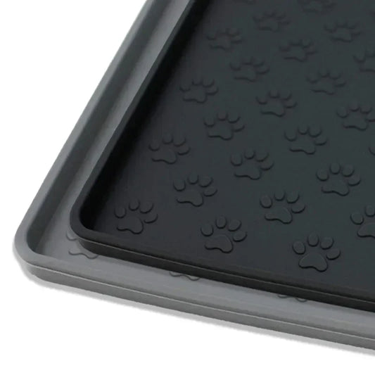 Tappetini Pet Cat Feed Mat Dog Food Place Mat Silicone Waterproof Pet Cat and Dog Drinking Water Feeding Place Mat Bowl Mat Feeder Mat
