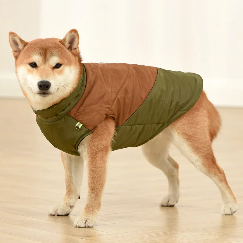 Vestiti Waterproof Dog Clothes Small Large Dog Warm Jacket Pet Reflective Clothing Akita French Bulldog Medium Dog Clothing