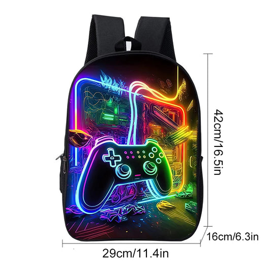 01-Zaino GamePad con jack per cuffie unisex