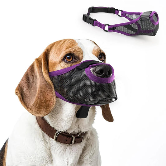 Pet Dog Mouth Cover Muzzle Anti-Munching Muzzle Anti-Barking Anti-Biting Breathable Mesh Special Anti-Licking Mouth
