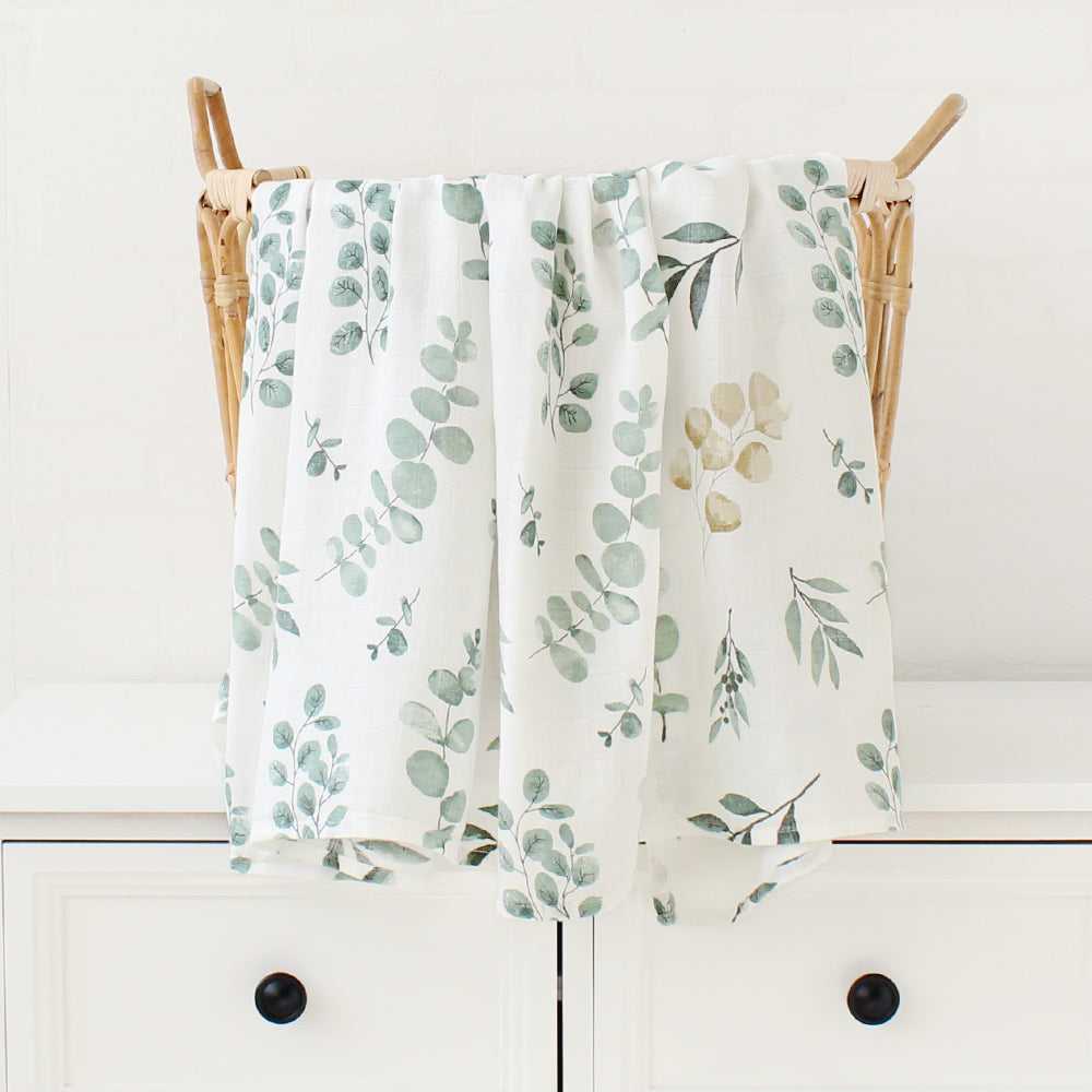 Teddy Bear Muslin Swaddle Baby Blanket Super Soft 70% Bamboo 30% Organic Cotton 2 Layers Infant Baby Swaddle Wrap Blanket