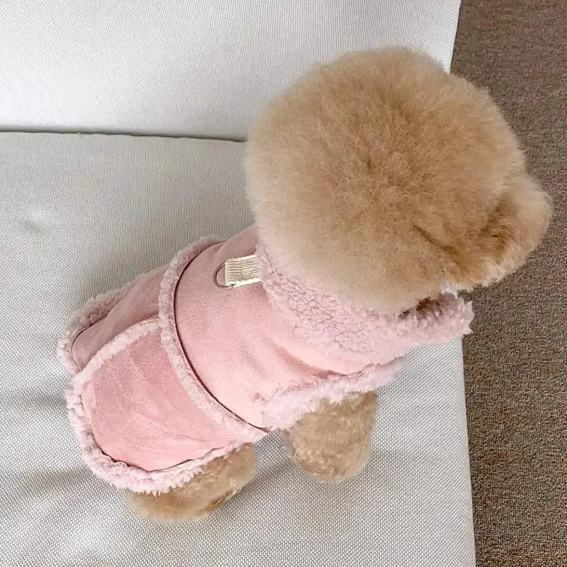 Vestiti Dog Clothes Coat Accessories Small Dogs Luxury For Animal Winter Medium Dresses Soft Pet Clothing Designer Chihuahua Cute