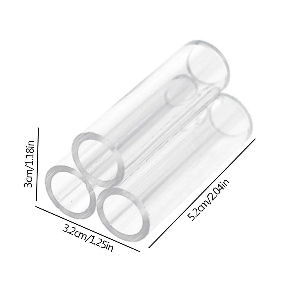 Shrimp Breeding Tube Aquarium Acrylic Shelter For Small Shrimp Transparent Tube Fish-Shrimp Habitat Hiding Cave Hideaway Pipe