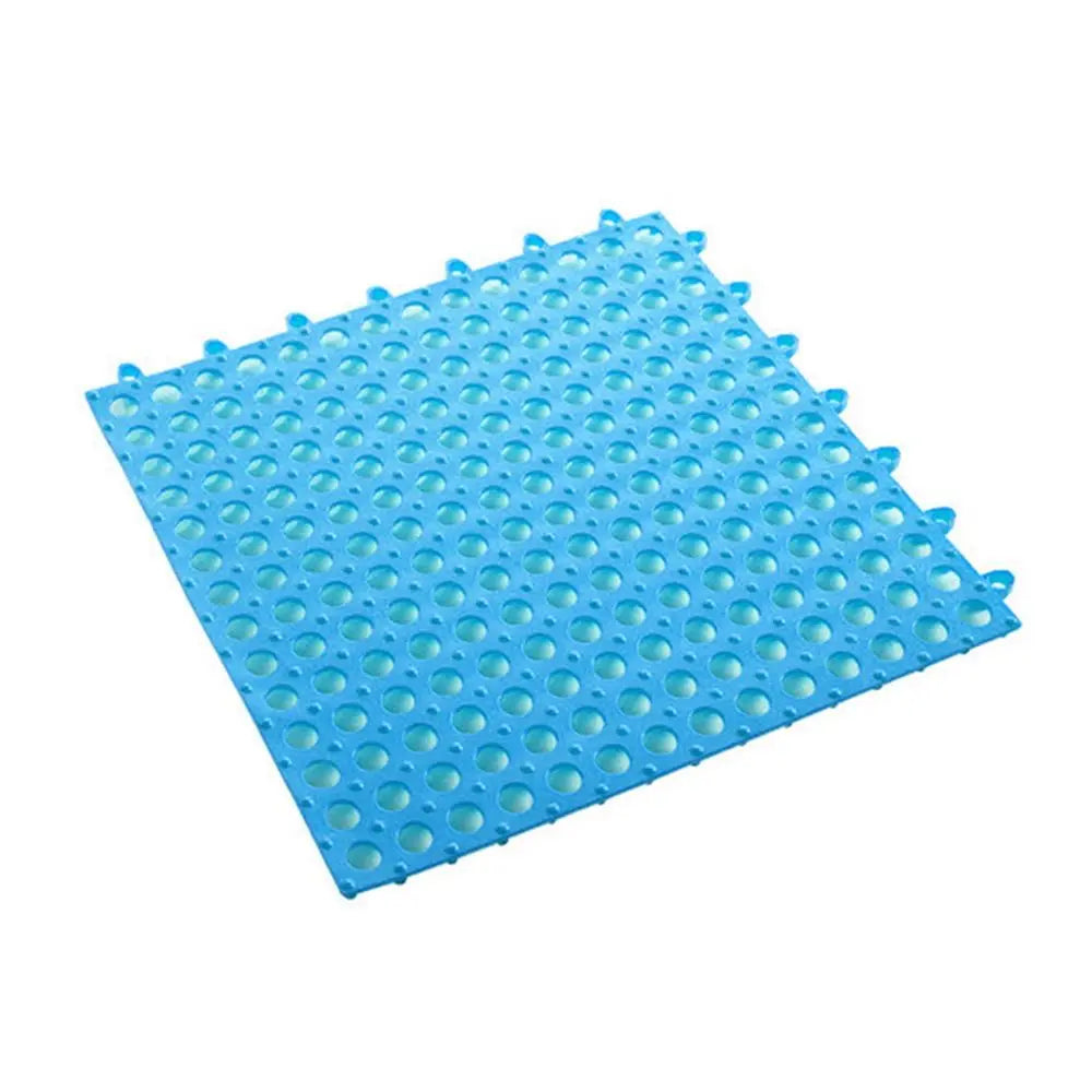 Tappetini TPE Anti-slip Splice Toilet Ground Mat Bathroom Carpet Pet Cage Floor Mat Rabbit Foot Mat