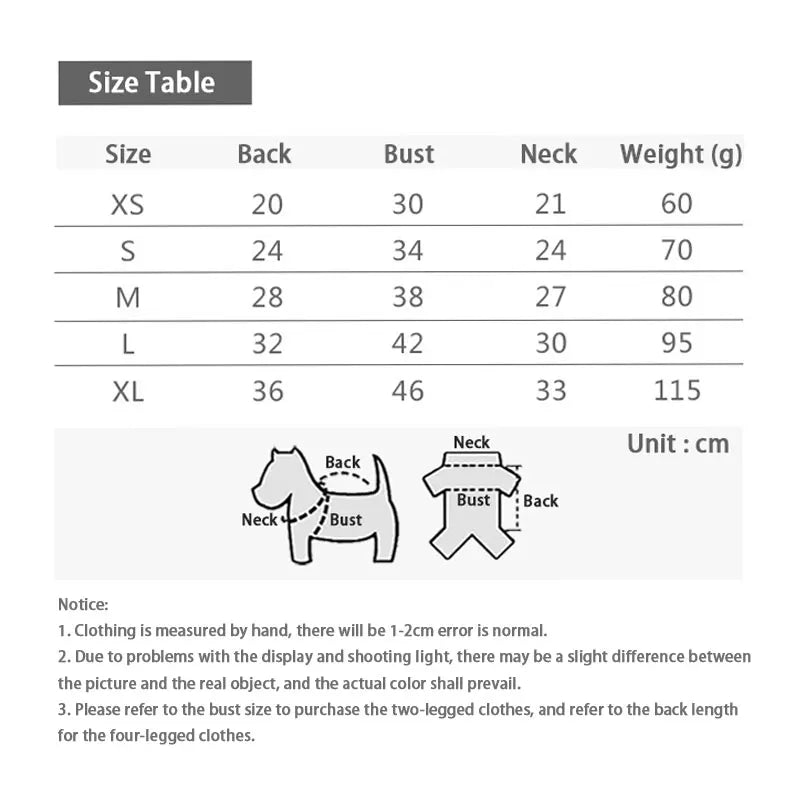 Vestiti Pet Dog Jumpsuit Spring Autumn Warm Clothing For Small Dog Clothes Velvet Pajamas Kitten Puppy Pullover Chihuahua Costume Coat