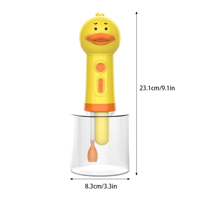 Yellow Duck Pet Cleaning Bathing Electric Foam Machine Usb Charging Automatic Soap Dispenser Foam Machine Pet Accessories