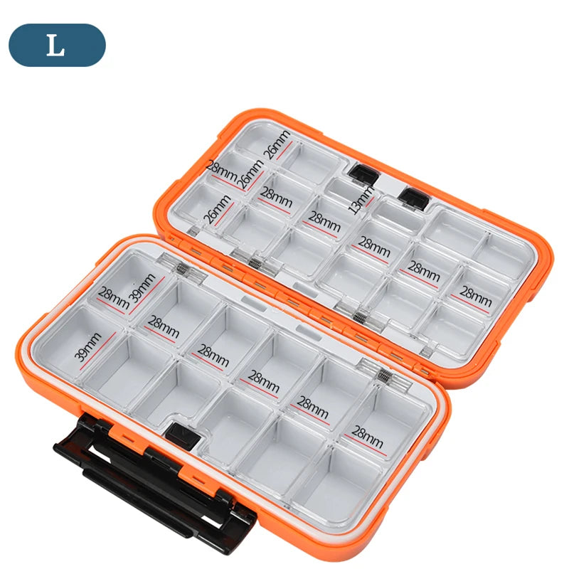 Waterproof Fishing Tackle Box Fishing Accessories Tool Storage Box Fish Hook Lure Fake Bait Boxes For Carp Fishing Goods