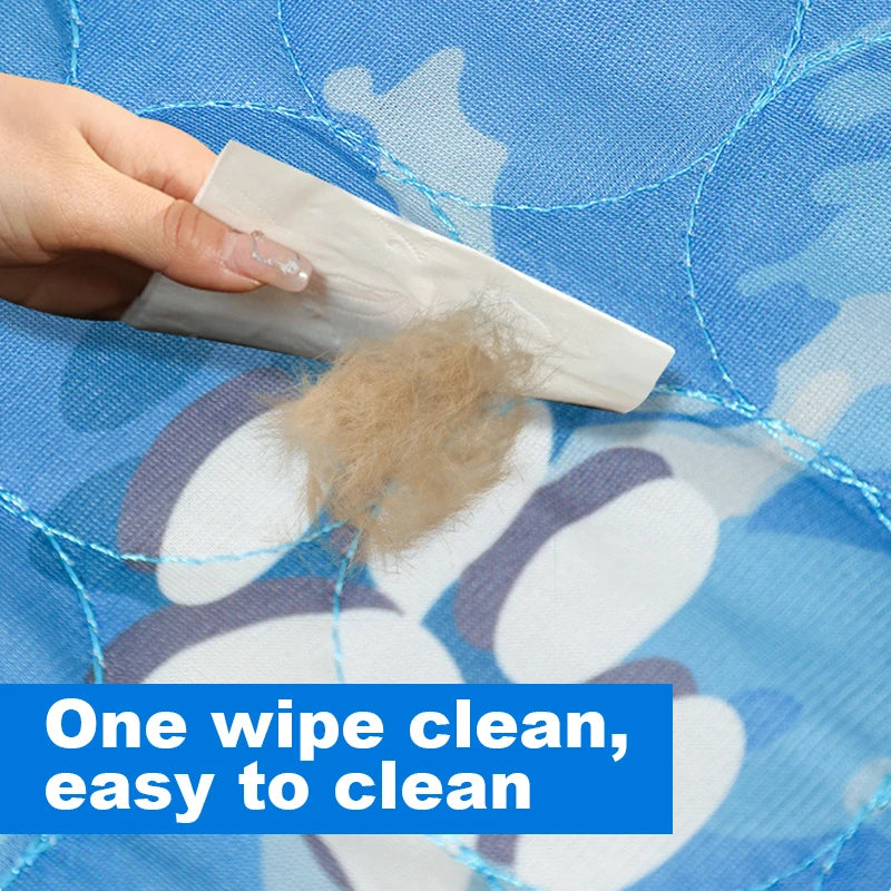 Self-Cooling Pet Mat for Dogs & Cats Summer Cooling Bed for Small/Large Pets Durable Blanket for Sofa Floor Indoor Outdoor Use