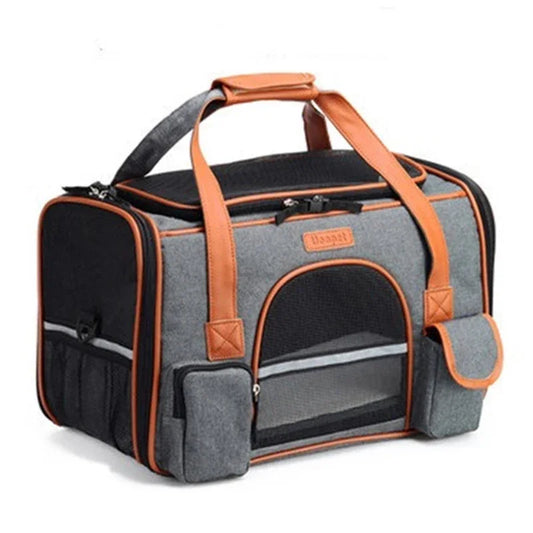 Trasportini Crossbody Dog Bag Pet Backpack Crossbody Bag Solid Color Multipurpose Shoulder Bag Pet Carrier For Cats Dogs Stuff Dog Carrier