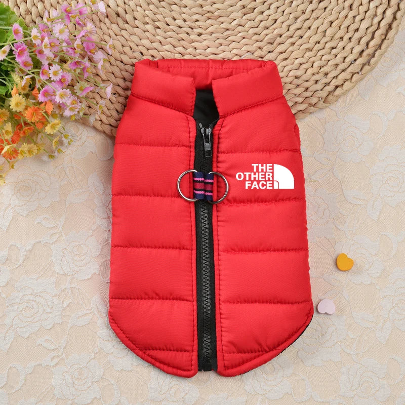 Waterproof Pet Clothes Winter Warm Jackets Coats Zipper Design French Bulldog For Small Medium Dogs Puppy Chihuahua