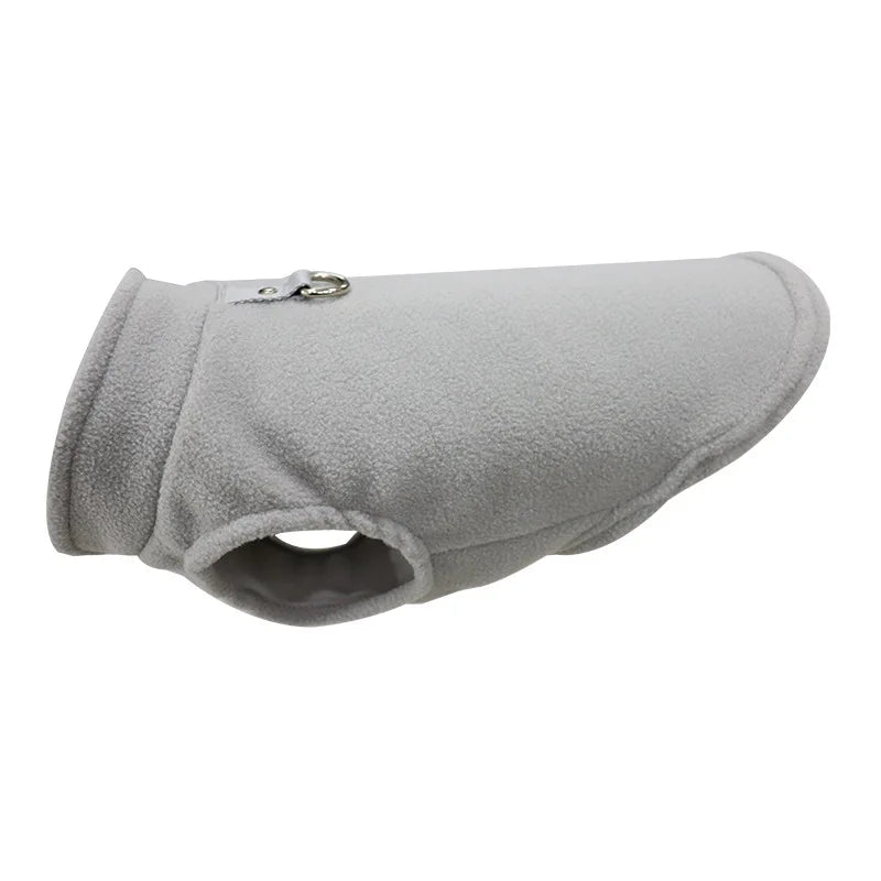 Vestiti Warm Fleece Dogs Clothes Pet Dog Jacket Vest With D-Ring For Small Dog Cats Clothing French Bulldog Costumes Chihuahua Coat