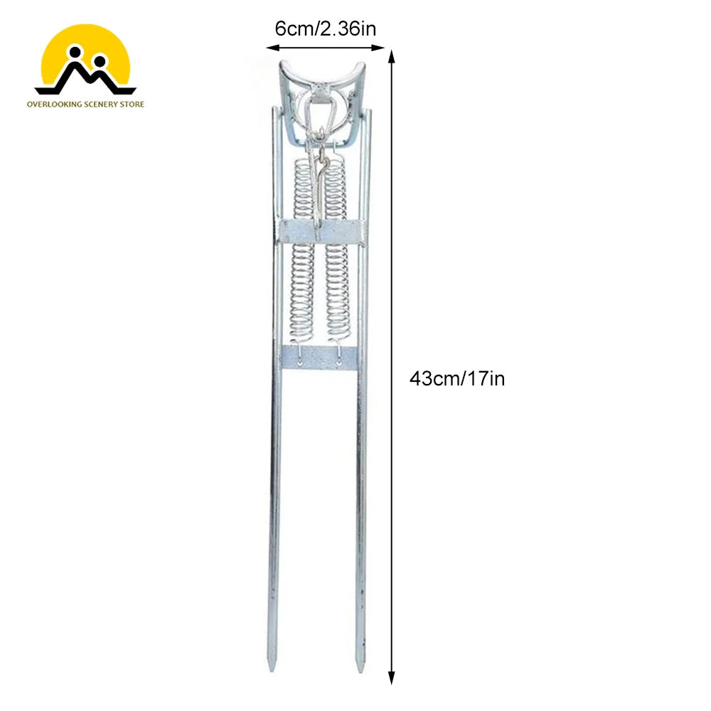 Supporti Fishing Rod Holder Rod Holders for Garage Fishing Rod Storage Rack Bracket Holder Automatic tip-up Hook Setter Fishing Rack