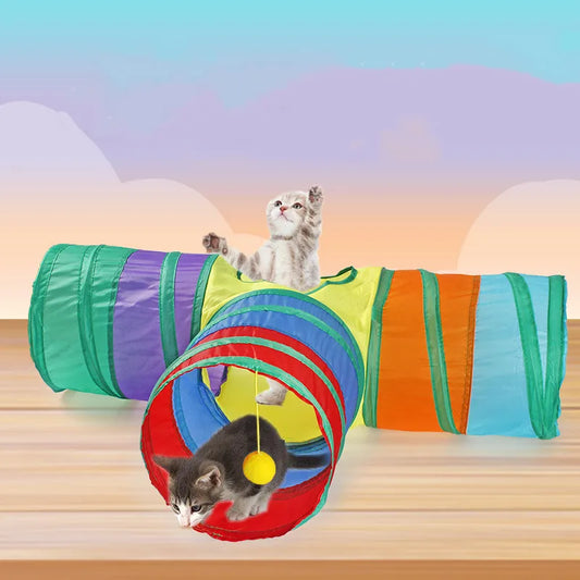 04-Tunnel Pieghevole per Gatti