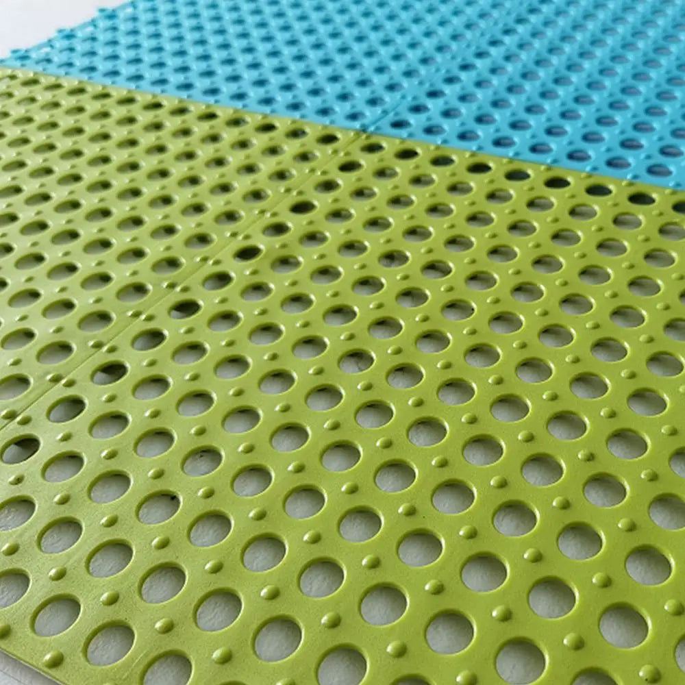 Tappetini TPE Anti-slip Splice Toilet Ground Mat Bathroom Carpet Pet Cage Floor Mat Rabbit Foot Mat