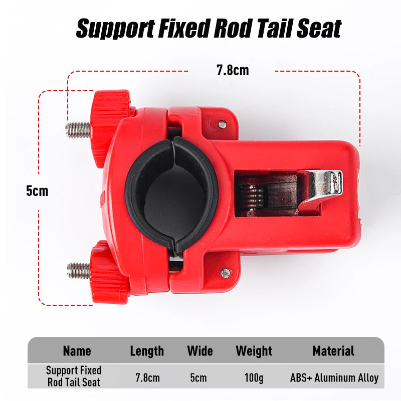 Supporti LEYDUN Boat Fishing Rod Holder Stainless Steel Heavy Duty Rod Holder for Canoe Kayak Boat Metal Pole Mount Support for Sea