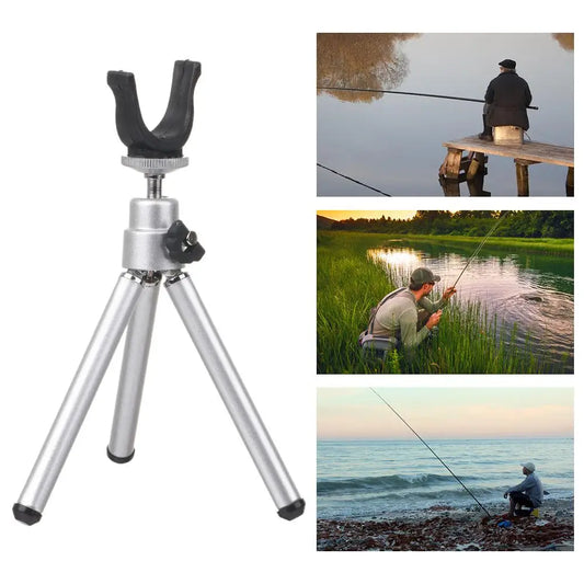 26-Tripode telescopico per canne da pesca.