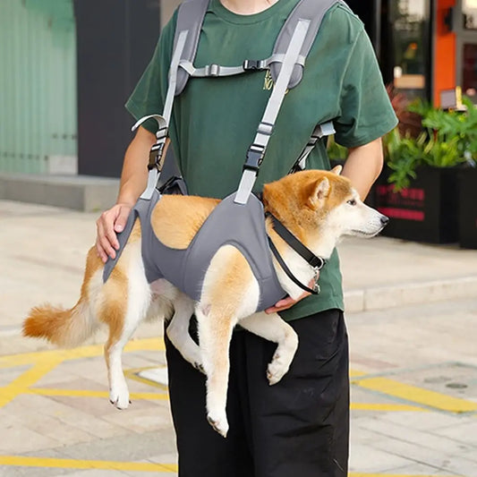 Trasportini Soft Pet Carrier Bags Big Capacity Breathable Dog Duffel Bag Adjustable with Safety Strap and Pocket Dog Sling Harness Summer