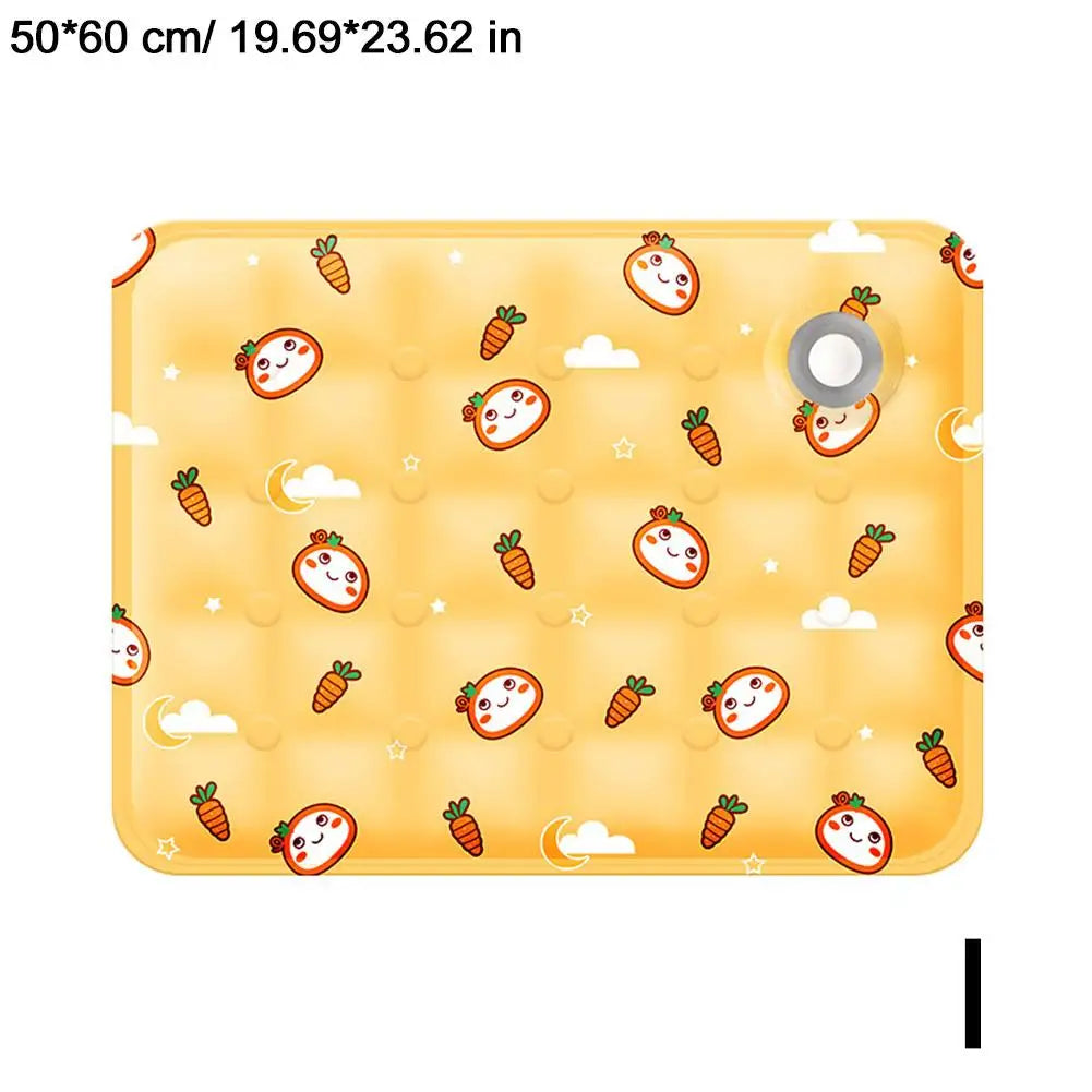 Summer Pet Cooling Mat Breathable Ice Blanket for Dogs Cats Pets Sleep Cold Bed Washable Ice Silk Pads Cushion Pet Accessories