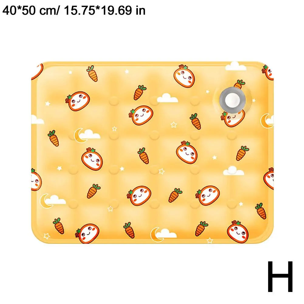 Summer Pet Cooling Mat Breathable Ice Blanket for Dogs Cats Pets Sleep Cold Bed Washable Ice Silk Pads Cushion Pet Accessories