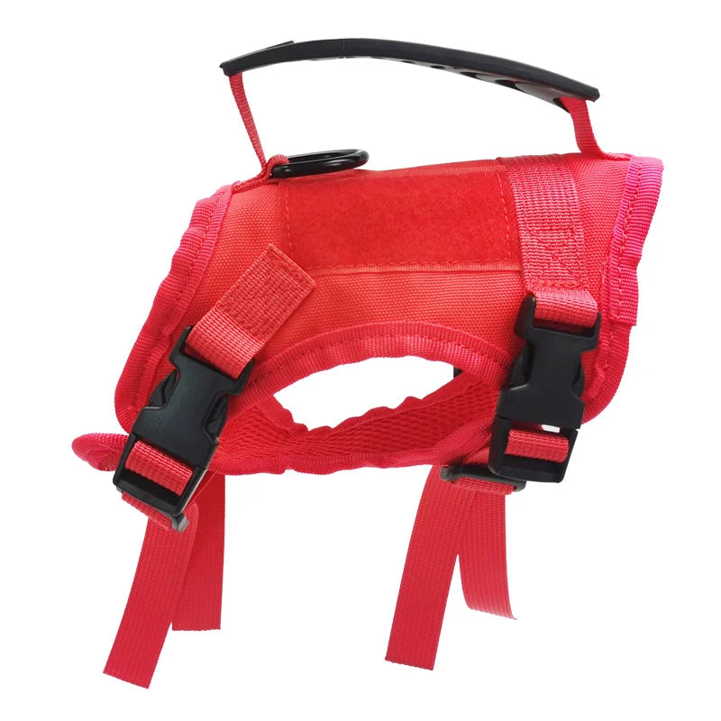Tactical Harness Vest Dog Harness Leash Set for Small Dogs Training Easy Control Vest Pet Chest Strap Accessories for Puppy Cat