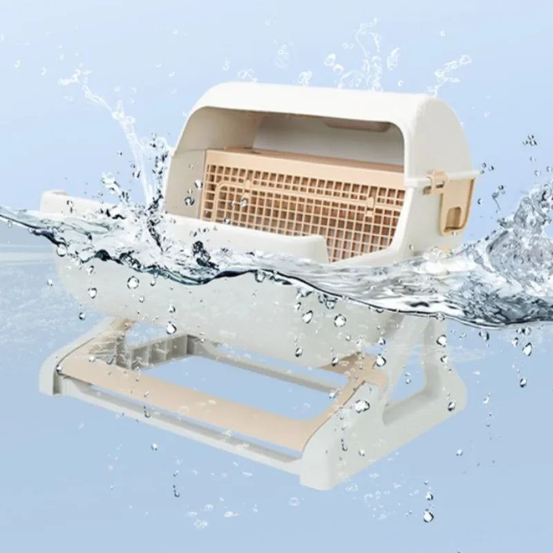 001-aLettiera igenica per gatti pulizia senza contaminazioni